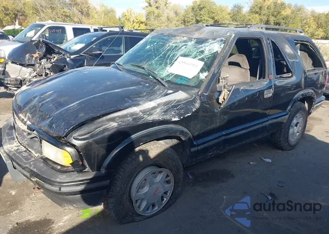 1997 GMC Jimmy Sls из США, поврежденный, VIN 1GKCT18W3VK516050